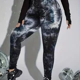 Batikované kalhoty ve veľkých veľkostech image