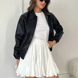 Elegant Women' Ruffle Mini Skirt - High Waist, Sexy Ballet Tutu Style, Summer And Autumn, Back To Skirt, Concert Outfit, Streetwear, Party Dress