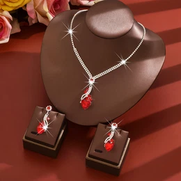 Bijoux zilverkleurige sieradenset met ster voor dames | -NL