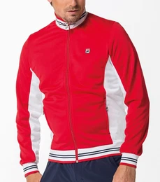 Sportjacke Ole Functional Classic Retrolook rot Herren