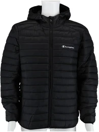 Steppjacke mit Kapuze (leichte wattierung, warm) 2024 schwarz Herren