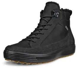 Wanderschuhe Soft 7 Tred High-Cut (Nubukleder, wasserdicht) schwarz Herren