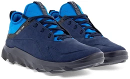 Wanderschuhe MX Low Nubukleder - strapazierfhige Sohle, sockenartige Konstruktion aus Neopen - dunkelblau Herren