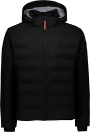 Winterjacke mit abnehmbarer Kapuze schwarz/schwarz Herren