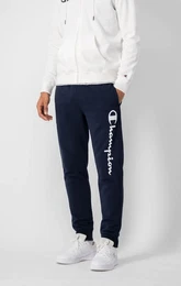 Jogginghose mit seitlichem Logo-Schriftzug dunkelblau Herren