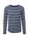Gestreiftes Langarmshirt