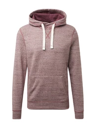 Hoodie in Melange-Optik