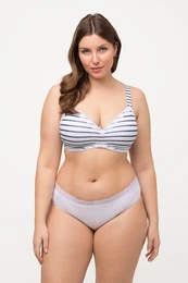 Podprsenka, bez kostic, mkk koky, pruhy, koky A-D