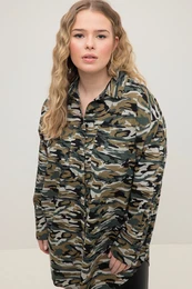 Koilov halenka, oversize, maskov, lmeek, dlouh rukvy