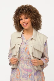 Teplkov vesta, dnov vy, oversize, lmeek, bez rukv