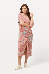 Maxi aty, asc stuha, vstih do V, krtk rukvy, biobavlna