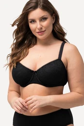 Podprsenka s kosticemi, prostorn koky, akrov vzor, koky B-E