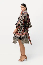 Kimono, grafick potisk, oteven stih, 3/4 rukvy