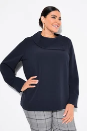 Acettov halenka, asymetrick lmeek, dlouh rukvy