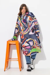 Pltnka, funkn, unisex, potisk, kapuce