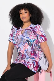 Dlouh triko, kamrov vzor, A stih, kulat vstih, krtk rukvy