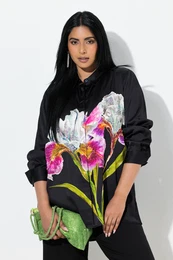 Satnov halenka, perly, kov stih, koilov lmec, dlouh rukvy