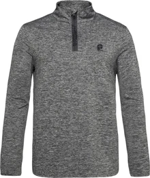 REWILL 1/4 ZIP Fleece 2025 dark grey melee - XL