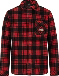 PRTOUTWELL Fleece Hemd 2025 barn red - S