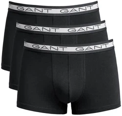 GANT Boxer Shorts BASIC TRUNKS 3-PACK schwarz