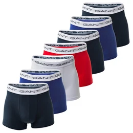 Herren Boxershorts, 7er Pack - Basic Trunks, Cotton Stretch, Logo, uni Mehrfarbig 2XL