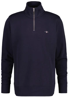 Gant Sweatshirt REGULAR SHIELD HALF ZIP SWEAT marine