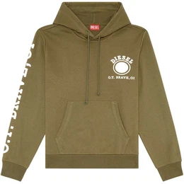Herren Kapuzenpullover - S-GINN-HOOD-K21, Hoodie, Print Grn S