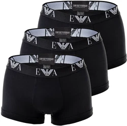 EMPORIO ARMANI Herren Shorts Vorteilspack - Trunks, Pants, Unterwäsche schwarz