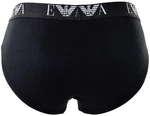 EMPORIO ARMANI Herren Slips Vorteilspack - Briefs, Unterwäsche schwarz