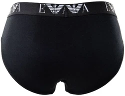 EMPORIO ARMANI Herren Slips Vorteilspack - Briefs, Unterwäsche schwarz