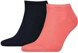 Herren Sneaker Socken, Vorteilspack - TH, Baumwolle, Uni, 39-49 Koralle 47-49 4er Pack (2x2P)