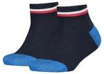TOMMY HILFIGER Kinder Quarter-Socken im Pack - ICONIC SPORTS Dunkelblau