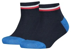TOMMY HILFIGER Kinder Quarter-Socken im Pack - ICONIC SPORTS Dunkelblau