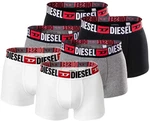 DIESEL Herren Boxershorts UMBX-DAMIENTHREEPACK Trunks Schwarz/Wei/Grau