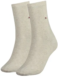 Damen Socken, Classic, Strmpfe, einfarbig, Vorteilspack Beige 39-42 12er Pack (6 x 2P)