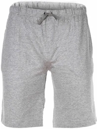 POLO Herren Shorts - SLEEP SHORT - SLEEP BOTTOM, Schlafanzug-Hose, kurz, Baumwolle Grau S