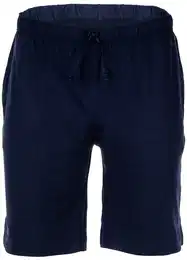 POLO Herren Shorts - SLEEP SHORT - SLEEP BOTTOM, Schlafanzug-Hose, kurz, Baumwolle Marine M