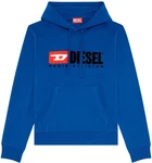 Diesel Herren Kapuzenpullover S-GINN HOOD-DIV Hoodie Blau