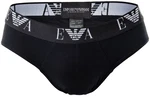 Emporio Armani Herren Slips Vorteilspack Briefs Unterwäsche Stretch Cotton schwarz