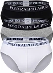 Polo Ralph Lauren Slip Low Rise Brief 3er Pack Schwarz/Wei/Grau