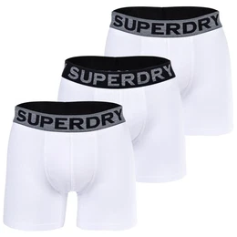 Herren Boxershorts, 3er Pack - BOXER TRIPLE PACK, Logobund, Organic Cotton Wei M