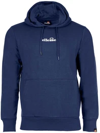 Herren Hoodie, PERSHUTA - Sweatshirt, Kapuze, Tasche, Logo, lang, einfarbig Dunkelblau XL