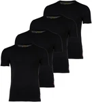 Polo Ralph Lauren Herren T-Shirts 4er Pack CLASSIC-4 PACK-CREW UNDERSHIRT Schwarz