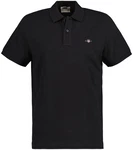 GANT Herren Poloshirt REGULAR SHIELD Schwarz