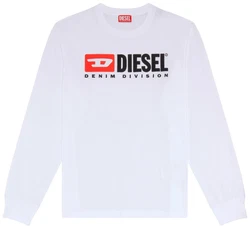 Diesel Longsleeve T-JUST-LS-DIV Weiß