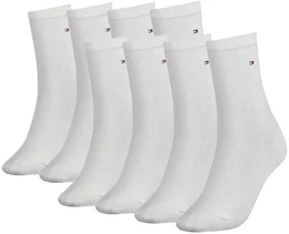 Damen Socken, 8er Pack - Sock Casual, ECOM, Kurzsocken, uni Wei 35-38