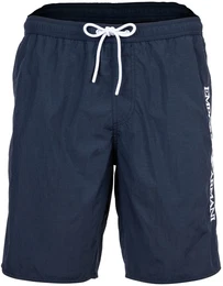 Herren Bermuda-Badeshorts - EMBROIDERY LOGO, Badehose, Logo Dunkelblau S