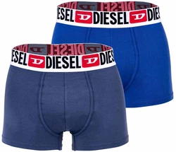 Diesel Boxer Herren Boxershorts UMBX-DAMIENTWOPACK Blau