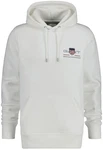 Gant Regular Medium Archive Shield Hoodie Weiß/Creme/Beige
