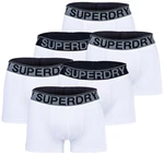 Superdry Herren Boxershorts TRUNK SIX PACK Weiß